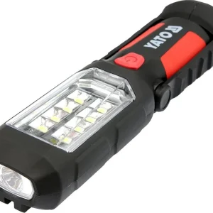 YATO Svítilna Lampa montážní 8+1 LED, hák+magnet, bateriová, 3xAA Cenově Výhodný