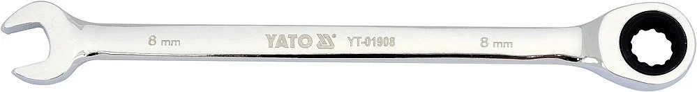 YATO Ráčnový klíč očkoplochý 8mm Top Prodej