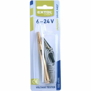 zkoušečka napětí 6-24V, 120mm, EXTOL CRAFT Nová Kolekce