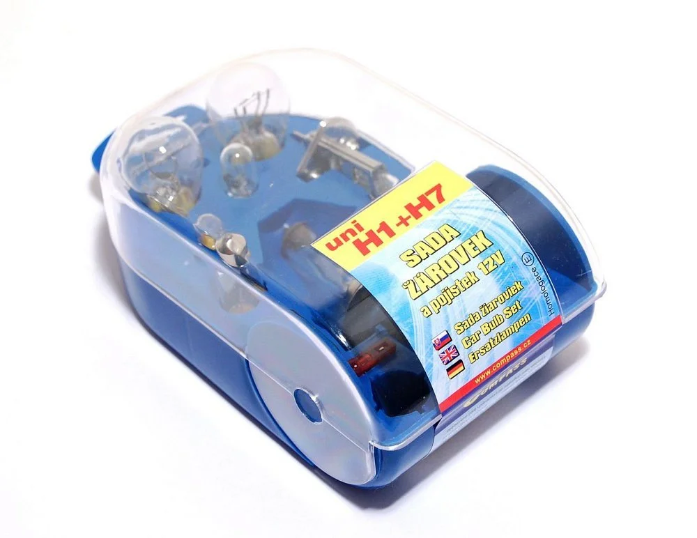 Žárovky servisní box univerzální H7+H1 Novinka