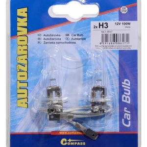 Žárovka 12VH3100W Pk22s blister 2ks Omezená Nabídka