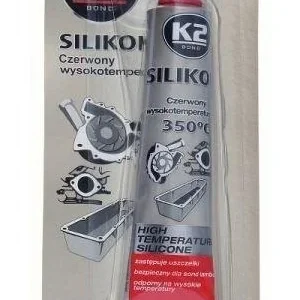 Akce Silikon pro utěsnění části motoru - červený 85g K2