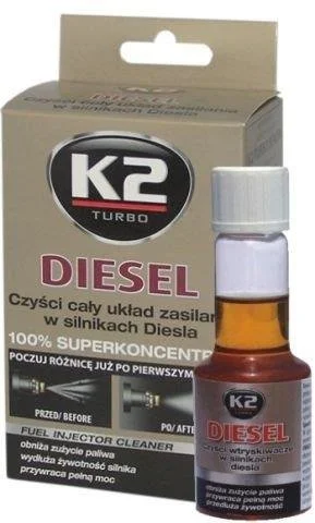 Akční Cena K2 DIESEL 50 ml - aditivum do paliva