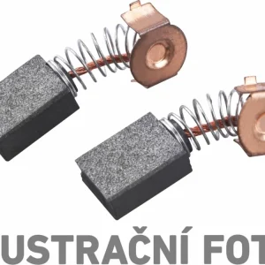 Zlevněný uhlíky náhradní 2ks, pro 451131-vrtačka s příklepem 850W, EXTOL CRAFT