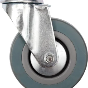 Akční Nabídka Kolečko otočné, gumové na čep 30kg 75/21/101mm