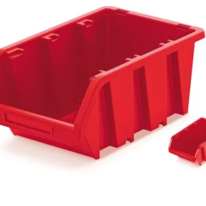 Zlevněný Plastový úložný box k organizéru ORANŽOVÁ 180x240x390mm TRUCK NP16