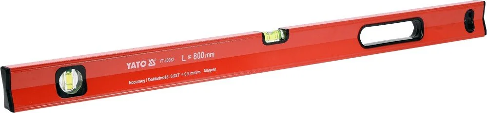 YATO Vodováha magnetická 800 mm, YT-30062 Odeslání Ihned
