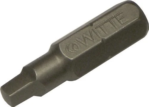 WITTE bit 1/4", typ Robertson 2 - čtyřhran 1ks Jen Po Omezenou Doba