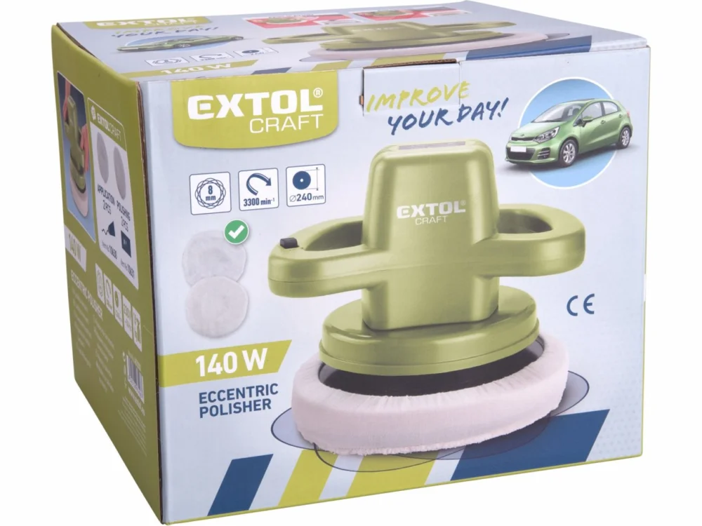 Akční Nabídka EXTOL CRAFT leštička karoserií, 140W403300