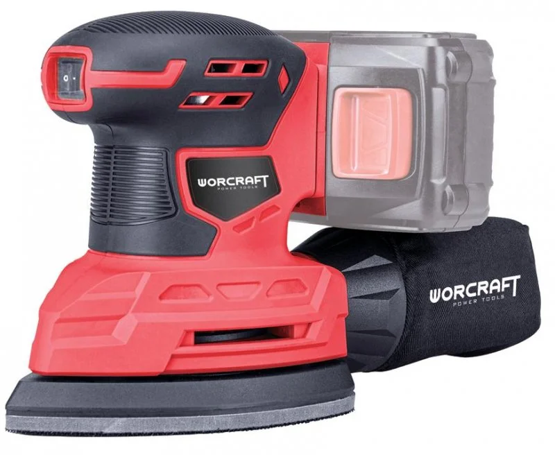 WORCRAFT Aku vibrační bruska delta 20V CPMS-S20Li bez baterie a nabíječky Levný