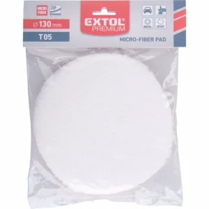 Akční Cena EXTOL PREMIUM kotouč leštící, mikrovlákno, T05, 130mm, suchý zip