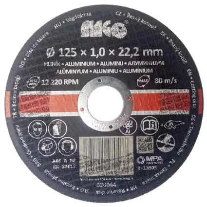 Značkový MAGG Kotouč řezný na hliník, 125x1,0x22,2mm