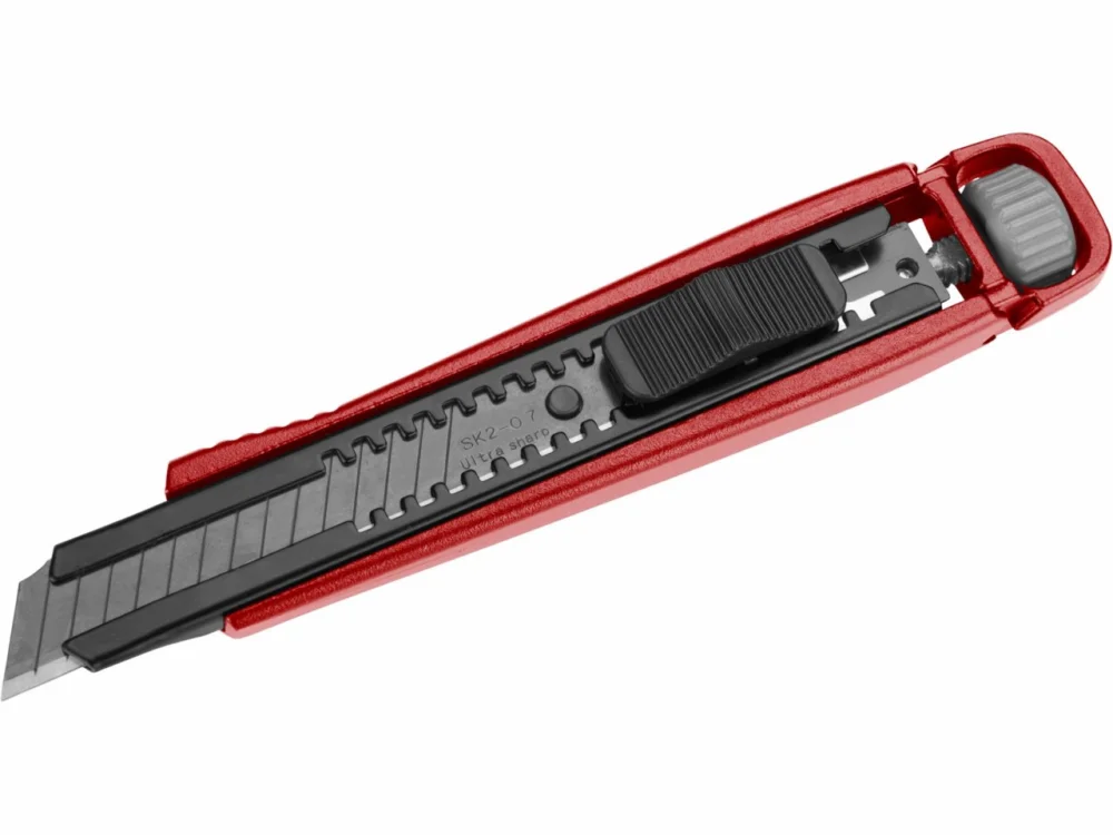 Aktuální FORTUM Nůž ulamovací 18mm celokovový s výztuhou, Auto-lock, SK2