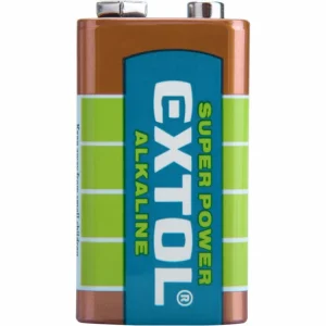 Aktuální EXTOL ENERGY Baterie 9V (6LR61) alkalické, balení 1ks