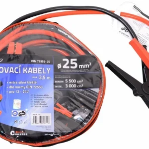 Akce Startovací kabely 25 délka 3,5m TÜV/GS DIN72553