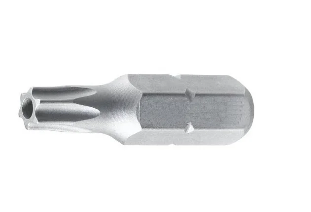 WITTE Bit Torx T30x25mm 1/4' TT30, s otvorem, bezpečnostní Jen Po Omezenou Doba
