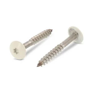 Značkový ART. 9086 Vrut TRESPO s plochou hlavou na TORX, nerez A2 - LAKOVANÉ