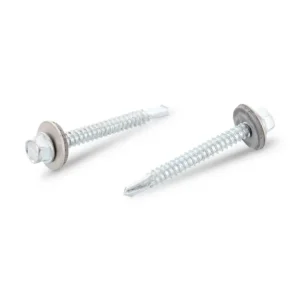 Akční Nabídka ART. 9504 tex šroub samovrtný se 6-hr hlavou a těsnící podložkou 16mm, BIMETAL vrtací výkon 6 mm, nerez A4