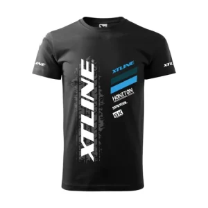 XTLINE Pánské triko XTLINE unisex černé | velikost S Výhodná Nabídka