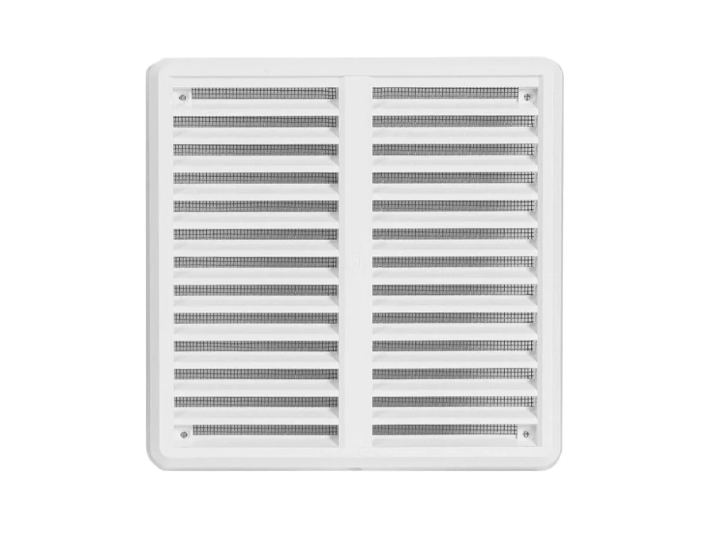 Aktuální HACO Mřížka větrací se síťovinou bílá - krytka stavitelná | 175x175 mm
