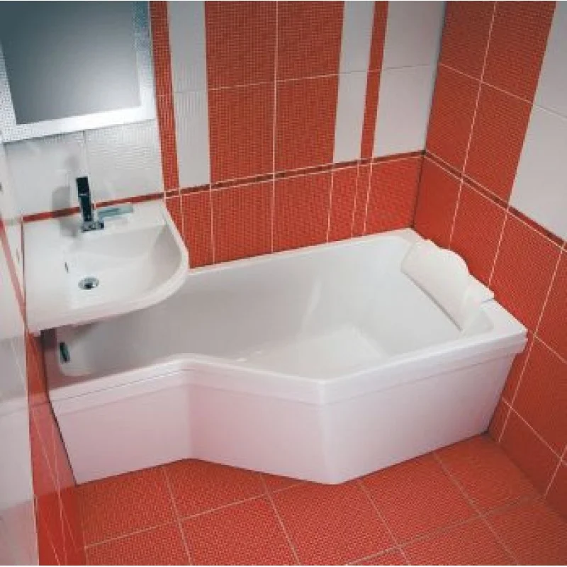 Zlevněný RAVAK panel čelní BeHappy 170 L snowwhite CZ14100A00