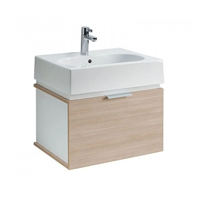 Značkový KOLO Twins koupelnová sestava 60x52x46 cm dub/bílá L59031