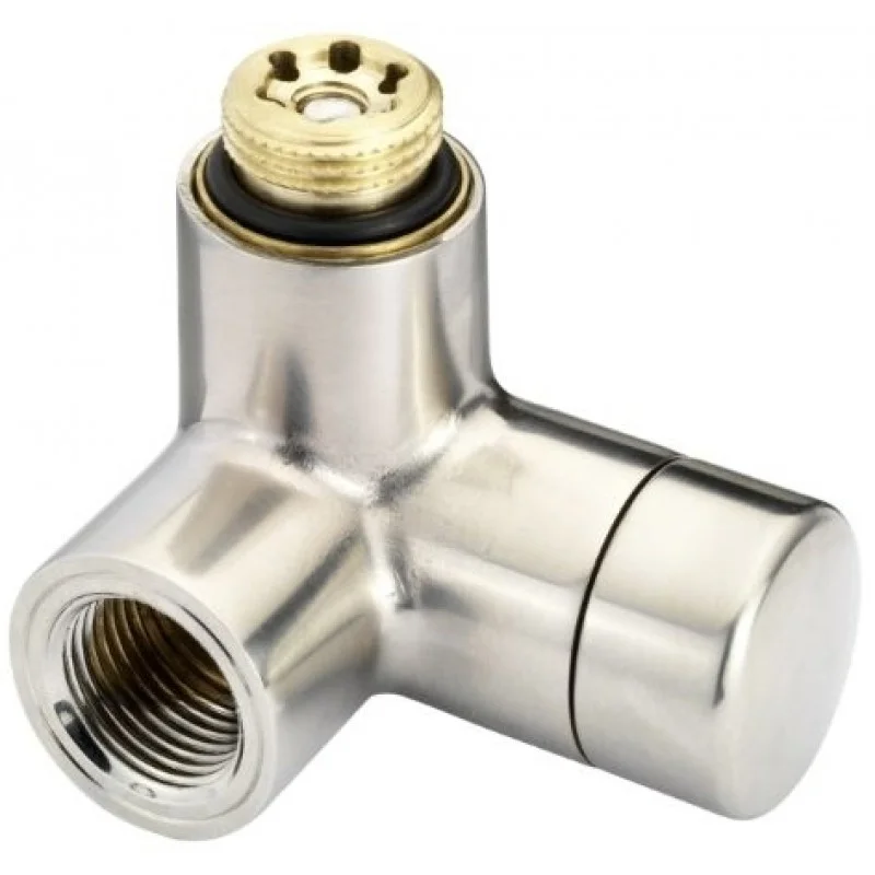 Značkový Danfoss RLV-X radiátorové šroubení pro montáž vpravo, nerez 013G4062
