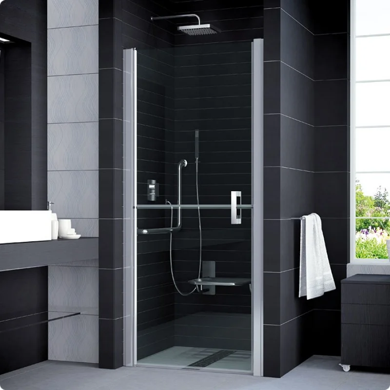 Zlevněný RONAL SLM2 Mobility dveře v polovině rozdělené, levé, 90cm, chrom/durlux SLM2G09005022