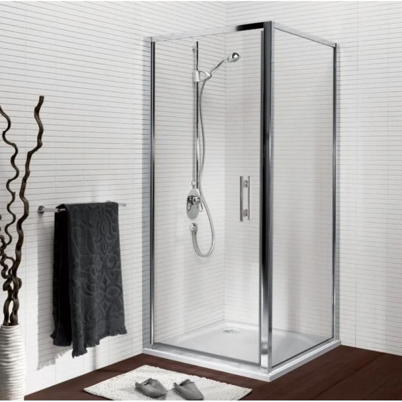 Akce RONAL TOPF TOP-Line boční stěna 90 cm, barva*/sklo Cristal perly TOPF0900SF44