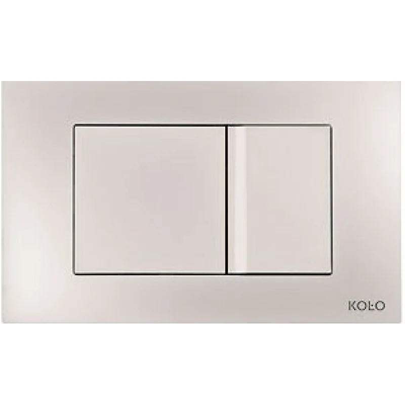 Značkový KOLO Play ovládací tlačítko pro instalační modul, matný chrom 94152-003