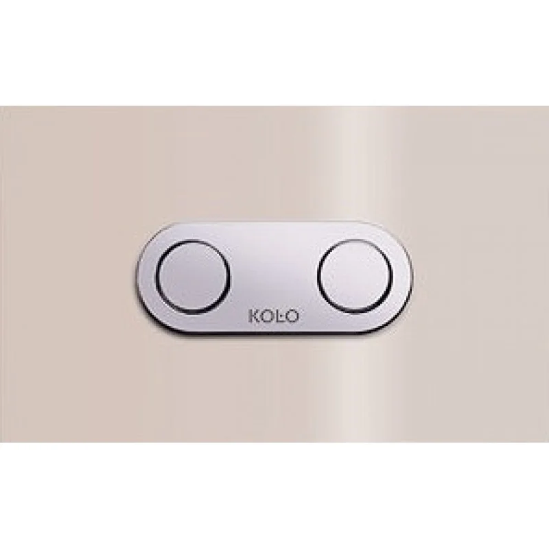Značkový KOLO Chameleon ovládací tlačítko pro instalační modul, sklo Taupe 94153-003