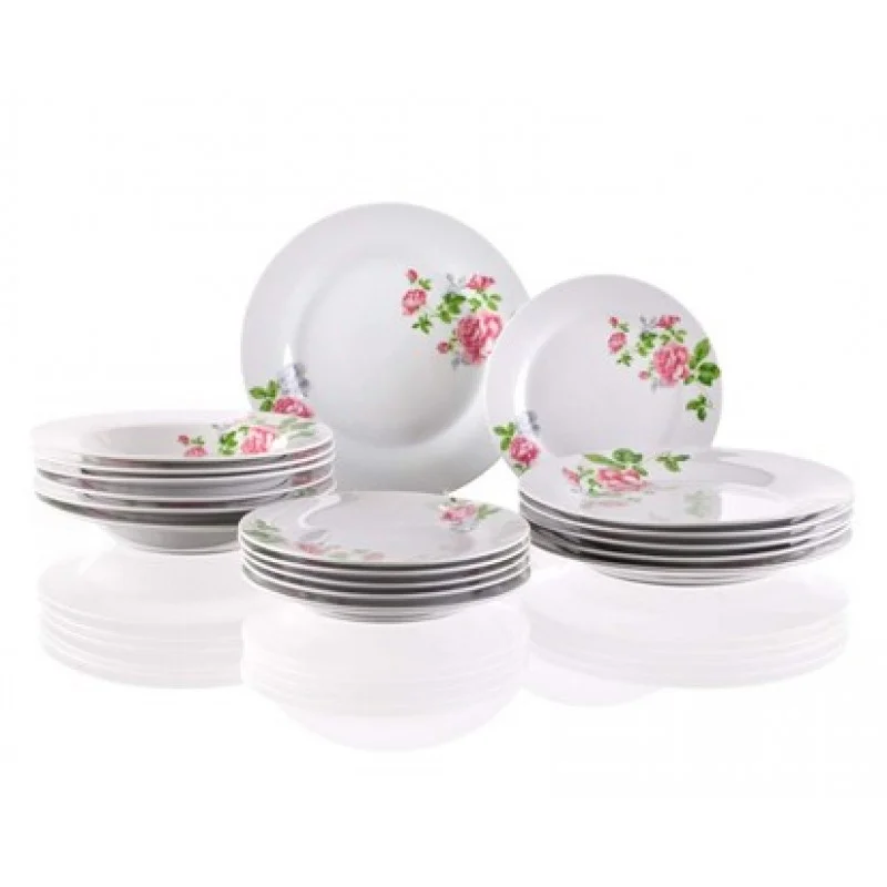 Akční Nabídka BANQUET Romantic talířová sada 18-ti dílná 60XFA113082