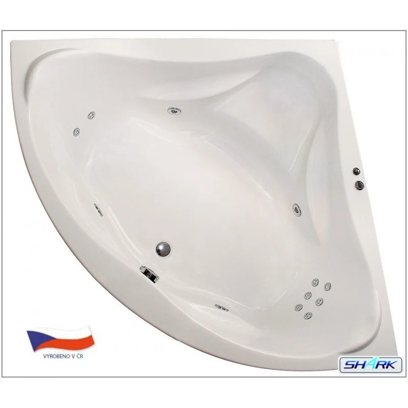 Akční Cena ARTTEC SURF MASSAGE 150x150 Hydromasážní akrylátová vana PAN00547