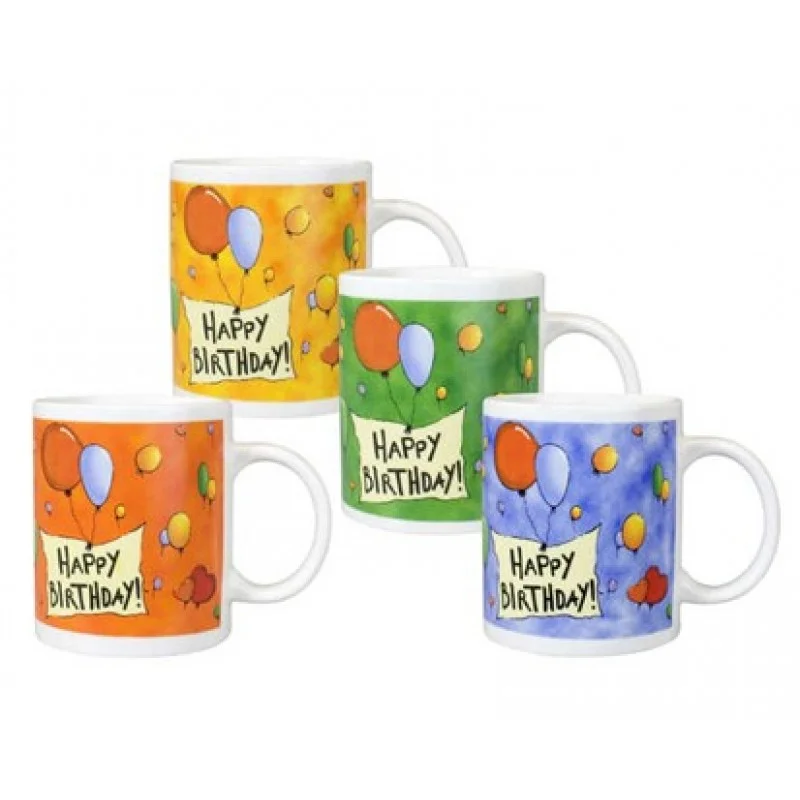 Akce VETRO-PLUS Hrnek Happy Birthday assorted 60SN89286