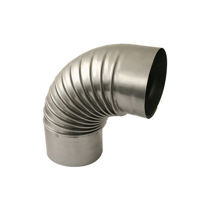 Akce V.A.P.K., s.r.o. CZ Koleno pro spojování trubek kouřovodu Dymo 125 mm