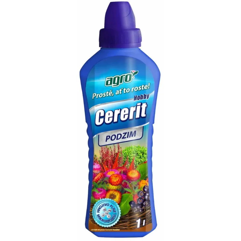 AGRO Kapalné minerální hnojivo Cererit Hobby Podzim 1 L Odeslání Ihned