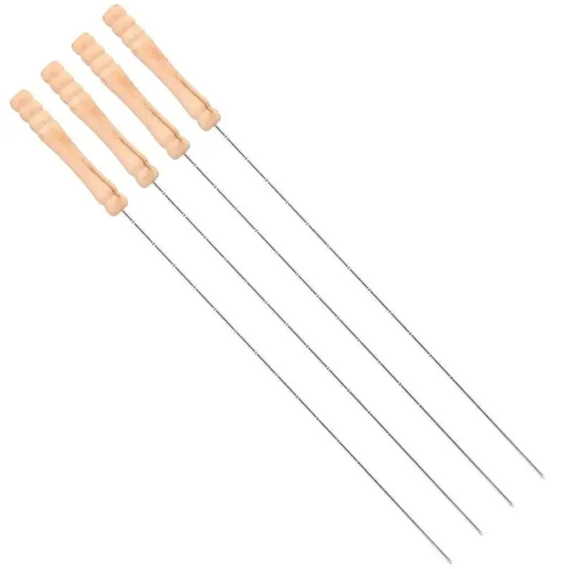 AbLine Grilovací jehly 38 cm na špízy, 4 ks Sezónní Sleva
