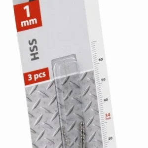 3ks HSS vrták do kovu 1x34 mm Koupit Online