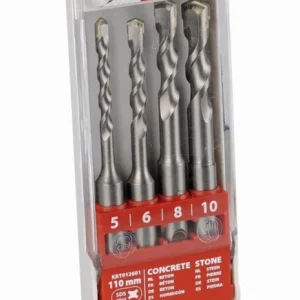 Akční Nabídka Sada vrtáků Kreator SDS PLUS do betonu Ø 5,6,8,10x110mm KRT012601