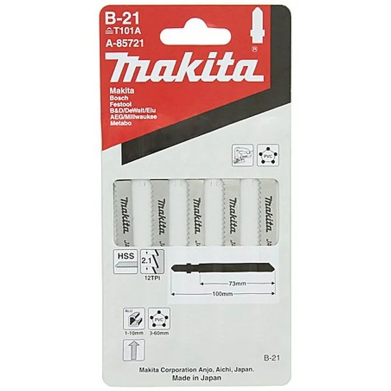 5x Pilový plátek na hliník Makita B-21 75mm A-85721 Levný