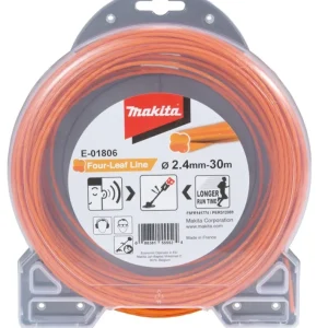 Aktuální Struna kroucená Makita 2,4 mm x 30 m E-01806