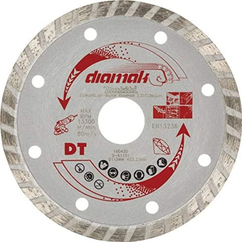 Značkový Diamantový kotouč Makita 115 mm D-61151