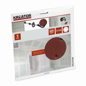 Zlevněný 5x Brusný papír Kreator 225 mm G150 KRT232007