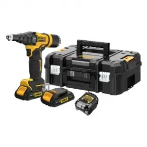 Aku nýtovačka pro nýty do 4,8 mm 18V 2x2,0Ah DeWALT DCF403D2GT Rychlé Dodání