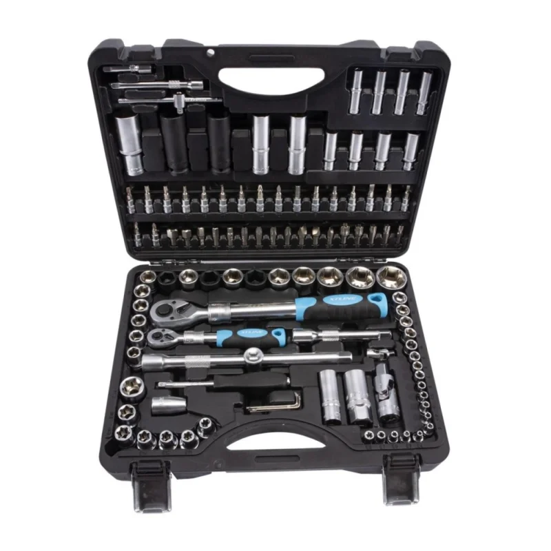XTLINE XT40108 Sada hlavic 1/4"-1/2" 108 dílů Nová Kolekce