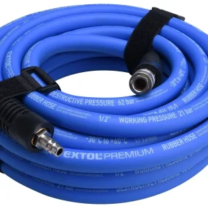 Aktuální EXTOL PREMIUM 8865149 hadice vzduchová, guma, 1/4" rychlospojka, 1/2" (13/19mm), 10m
